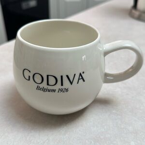 Godiva coffee mug